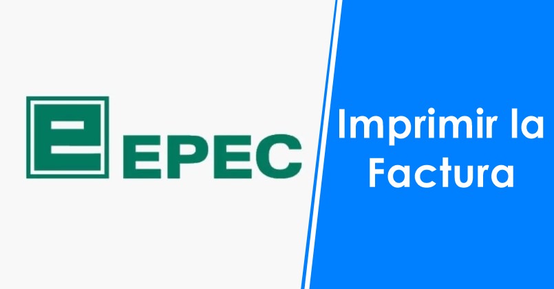 Imprimir la factura de Epec